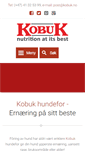 Mobile Screenshot of kobuk.no